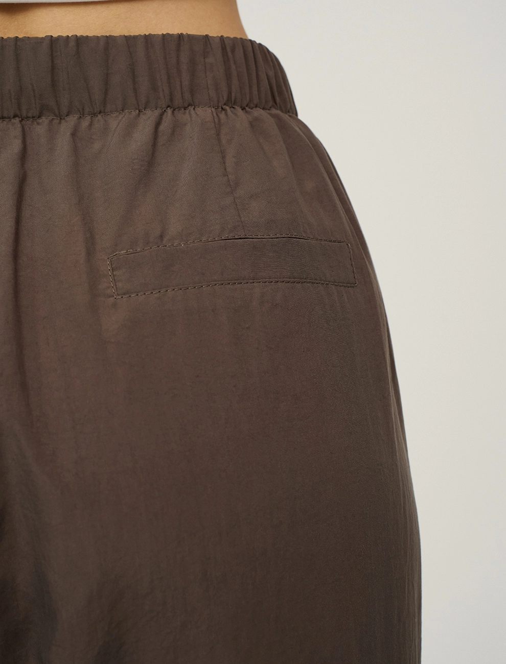 Брюки из  тенсела на резинке фото 5