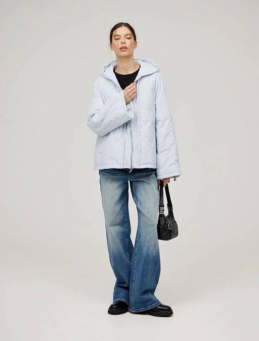 Легкая куртка пуховая