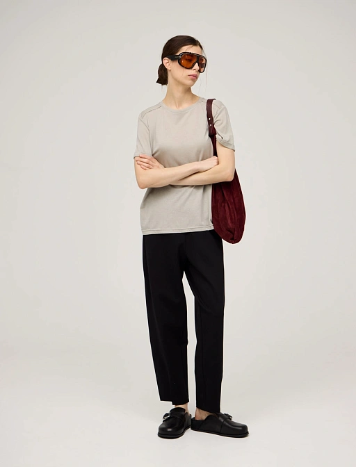 Серая футболка "Мережка"